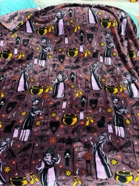 The Big One Disney Hocus Pocus Oversized 5’ X 6’ Silky Soft Throw Blanket